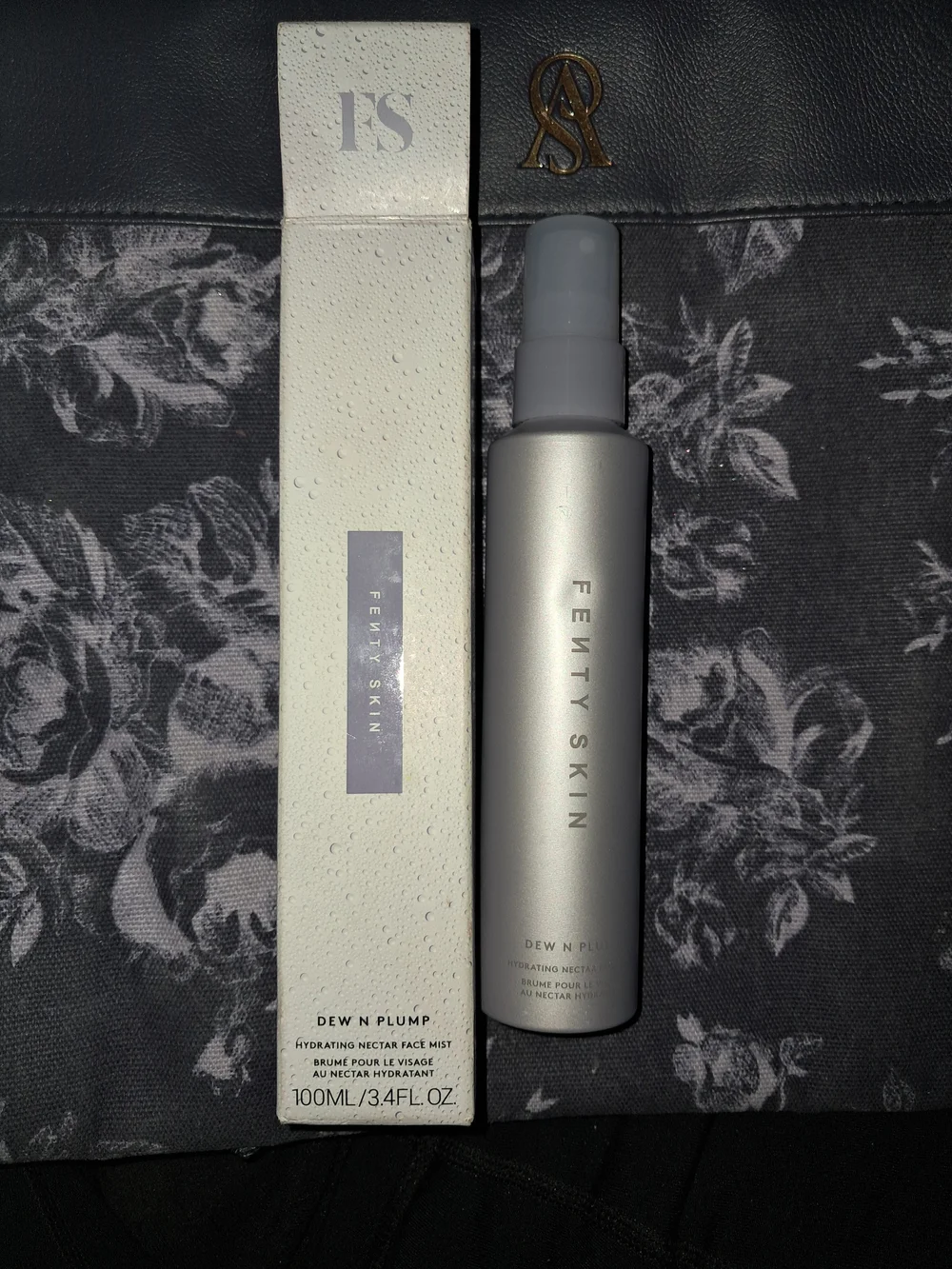 Fenty Beauty Dew N' Plump Hydrating Face Mist - Silver